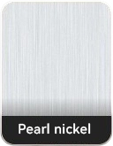 Pearl Nickel electroplating swatch for custom fridge magnets