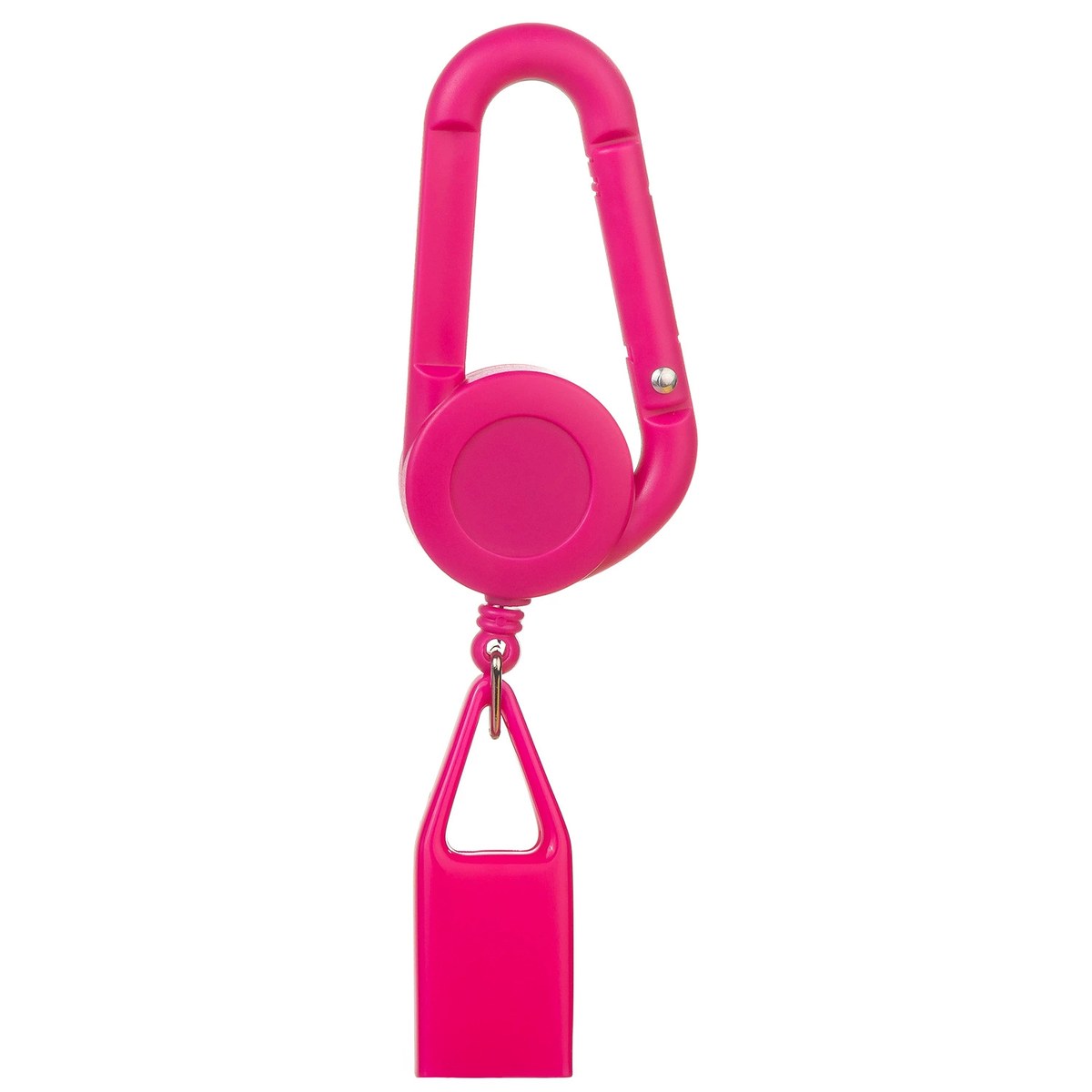Pink Retractable Lighter Holder