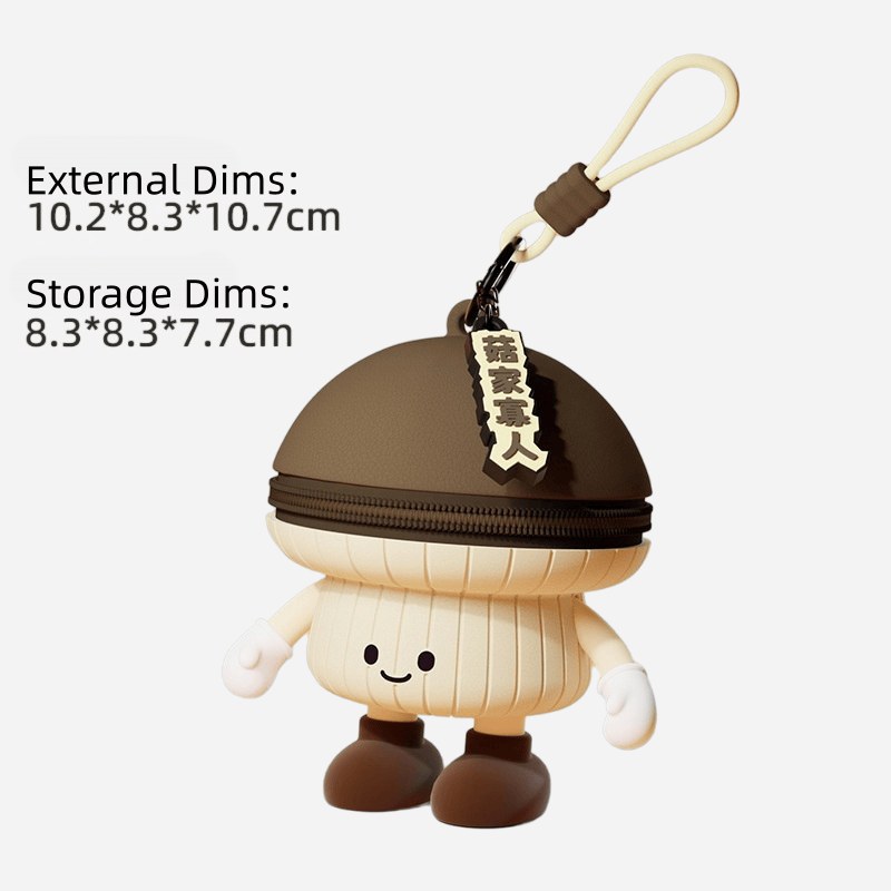 mushroom shape with size dimensions