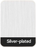 Silver Plated electroplating swatch for custom fridge magnets