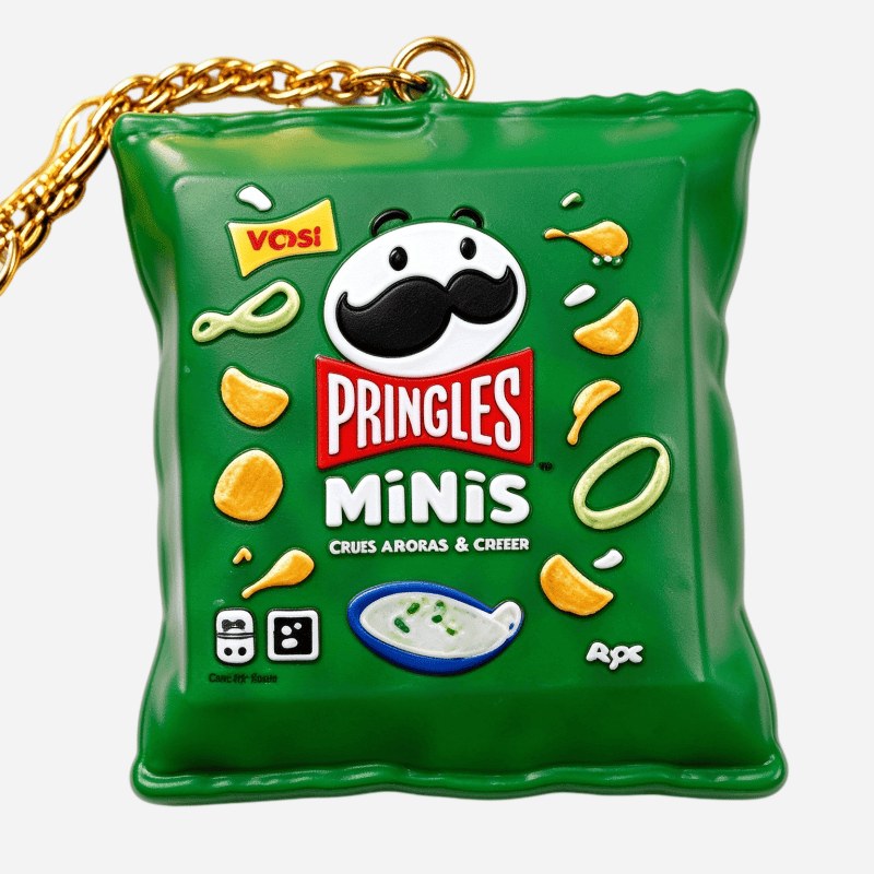 custom order sample set of snack keychain charms