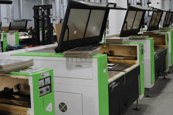 Laser Cutting Production Machines for Fridge Magnets